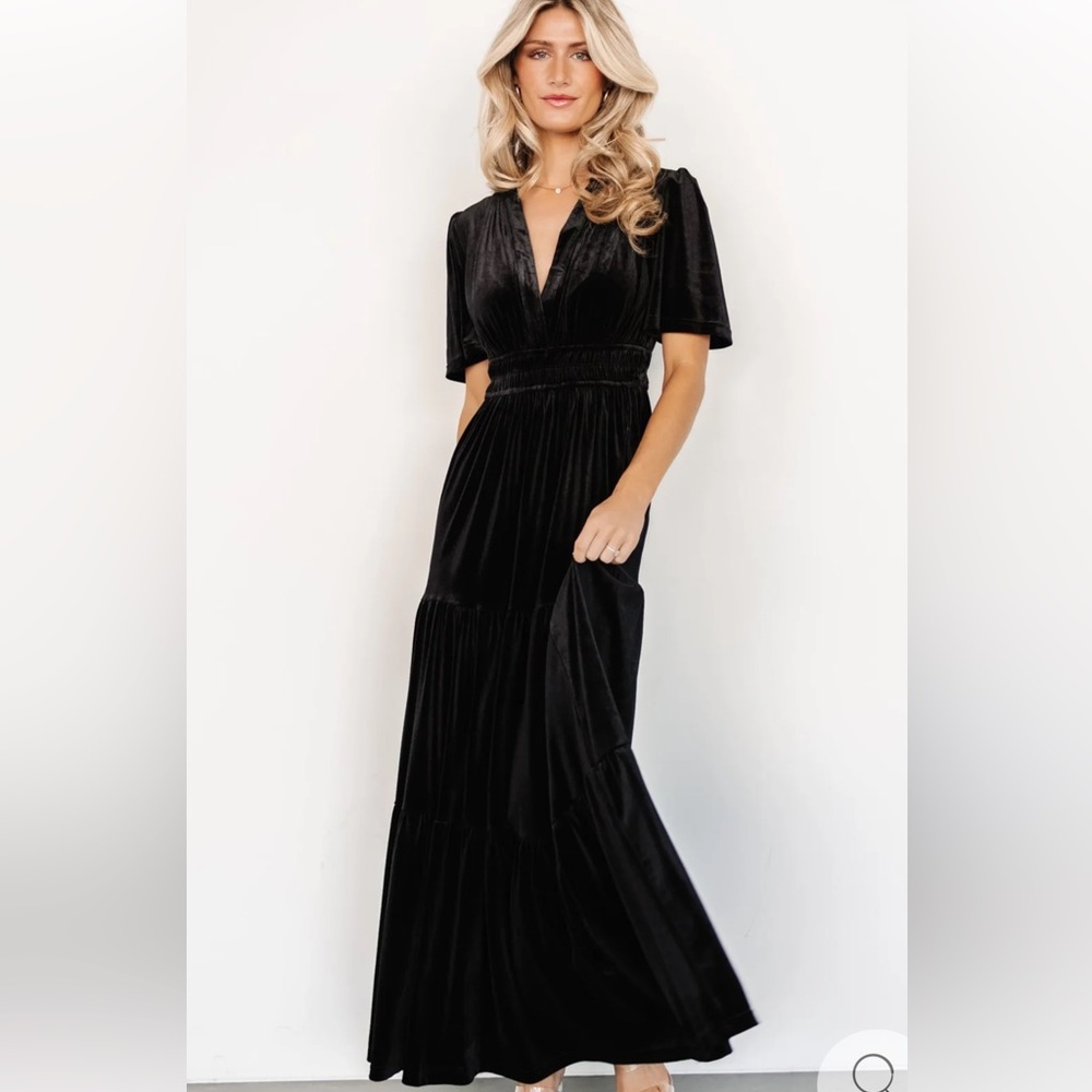 Baltic Born Artemis Velvet Maxi Dress 1XL